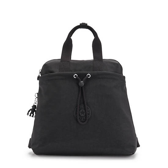 Kipling Goyo Medium Backpack Tote Kézitáska Fekete | HU 1270WN